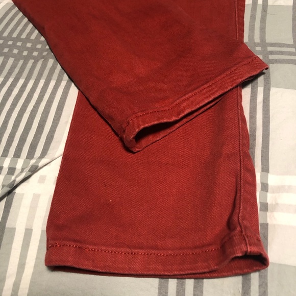 SOLD Levis women’s mid rise skinny rust color 8M - Picture 8 of 15